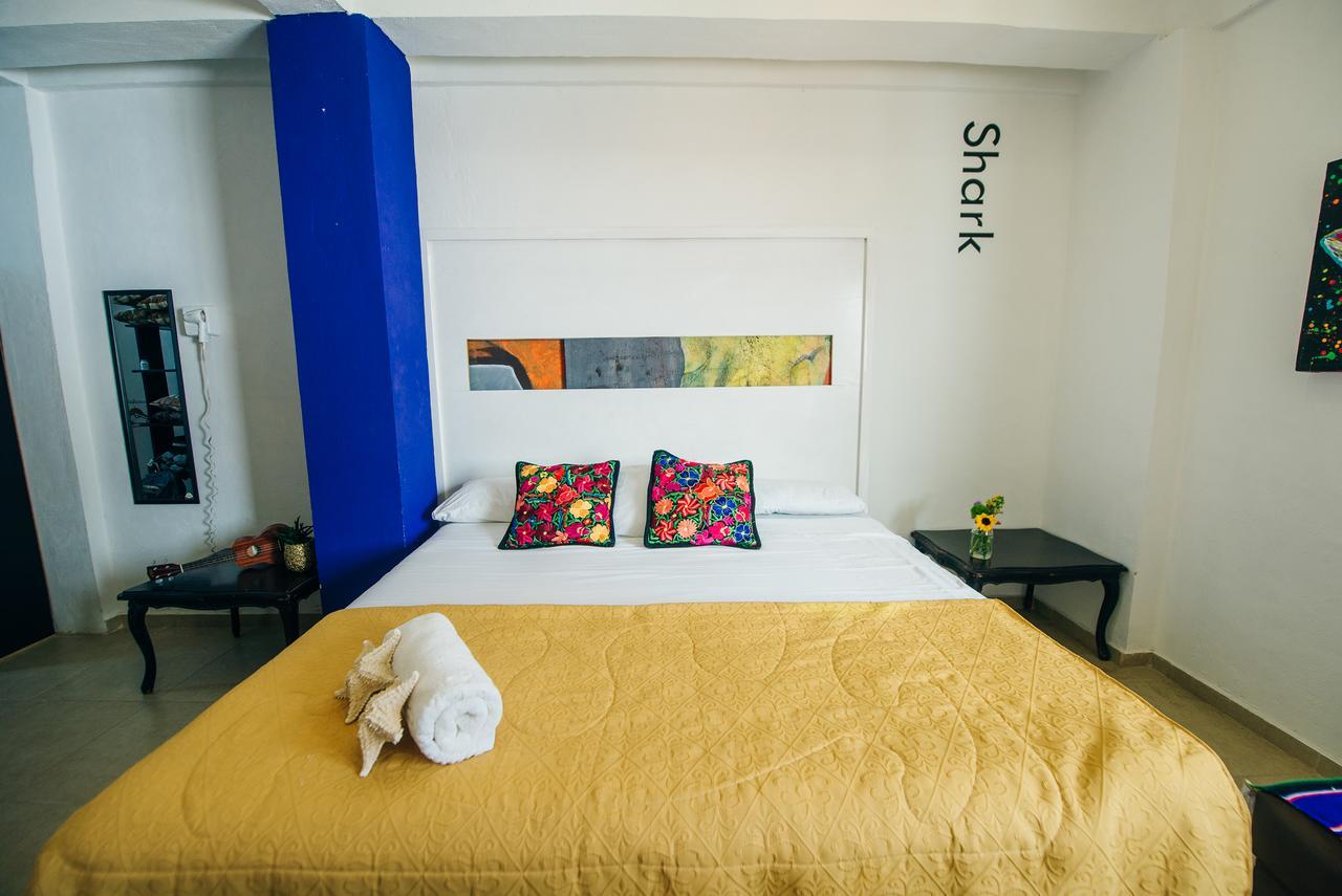 The Mermaid Hostel Beach (Adults Only) Канкун Екстер'єр фото