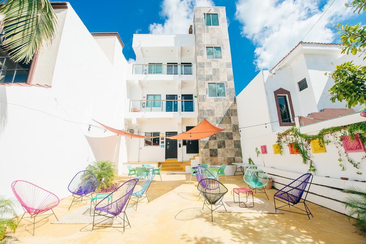 The Mermaid Hostel Beach (Adults Only) Канкун Екстер'єр фото