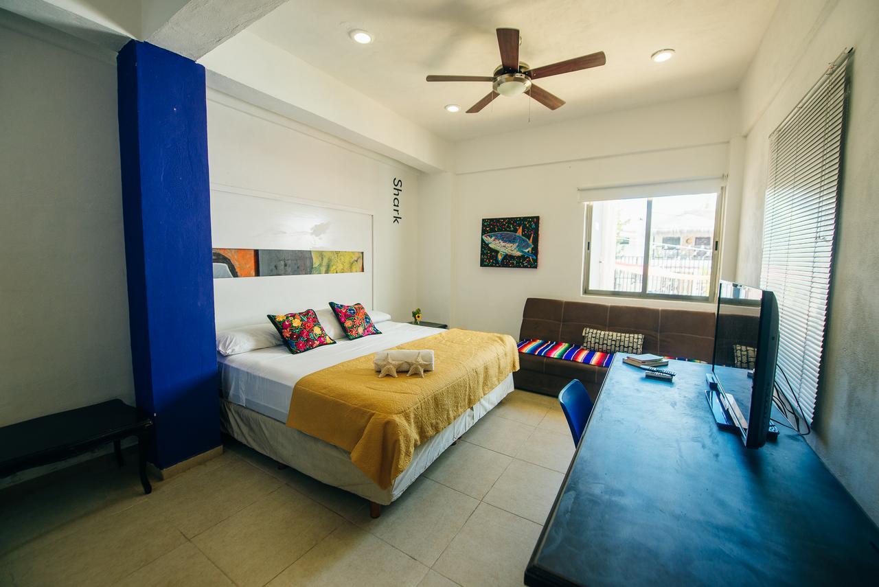 The Mermaid Hostel Beach (Adults Only) Канкун Екстер'єр фото