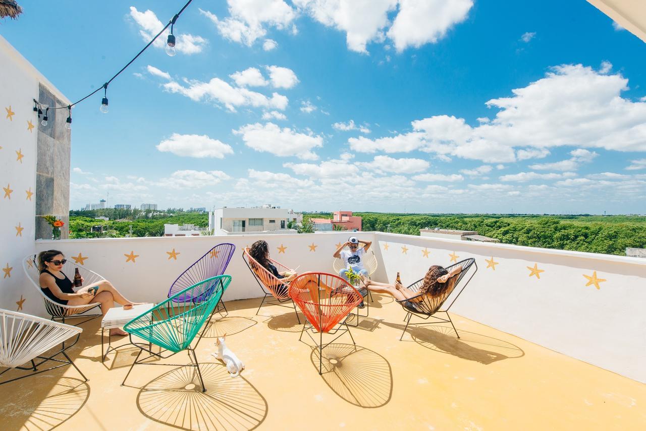 The Mermaid Hostel Beach (Adults Only) Канкун Екстер'єр фото